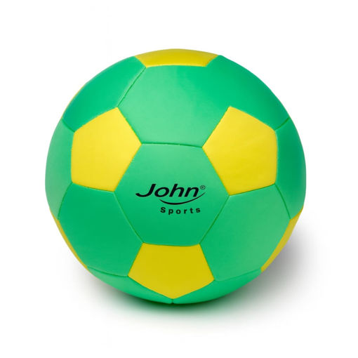 Picture of MINI LEATHER FOOTBALL 14.5CM GREEN